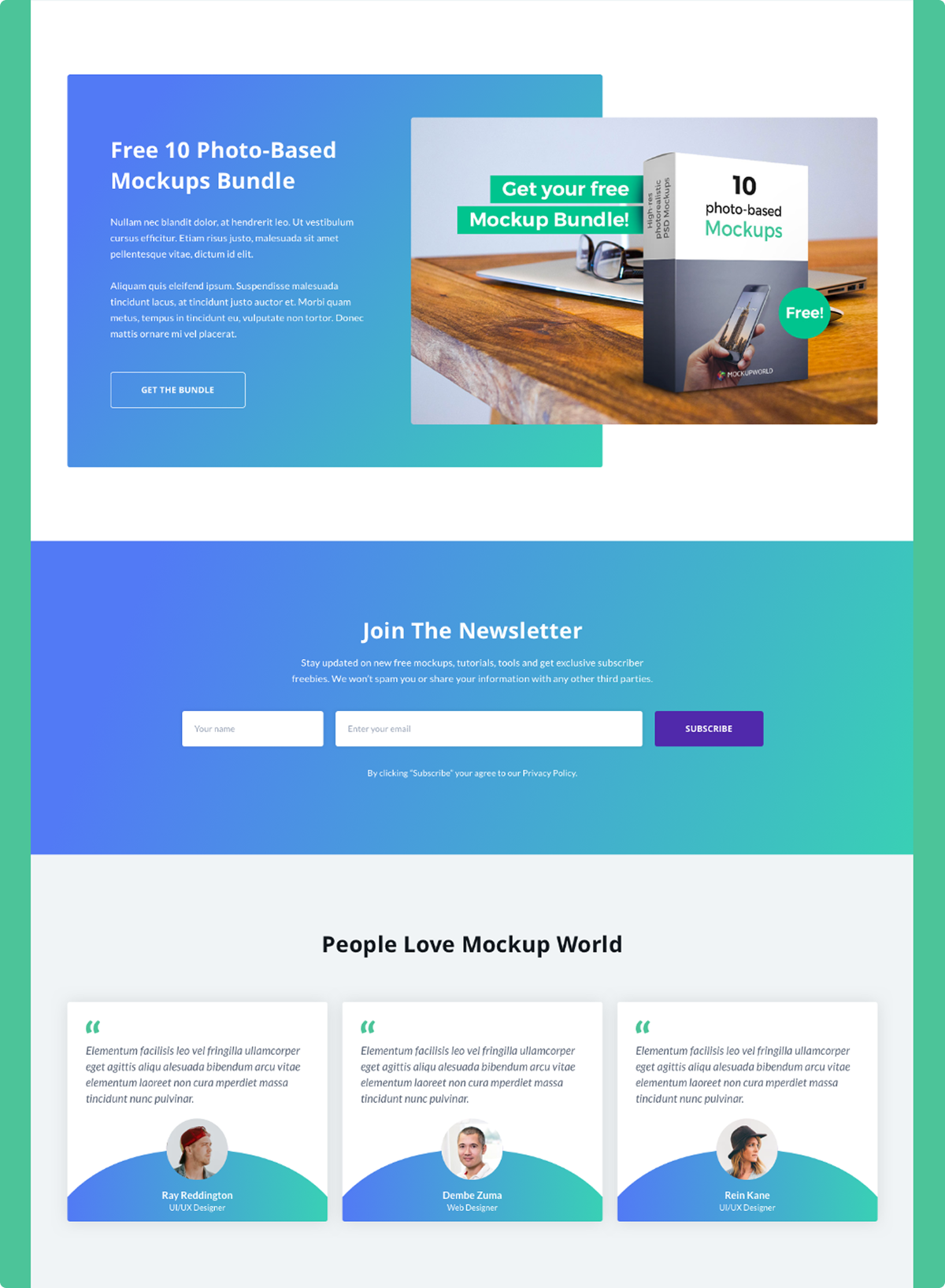 mockupworld webdesign