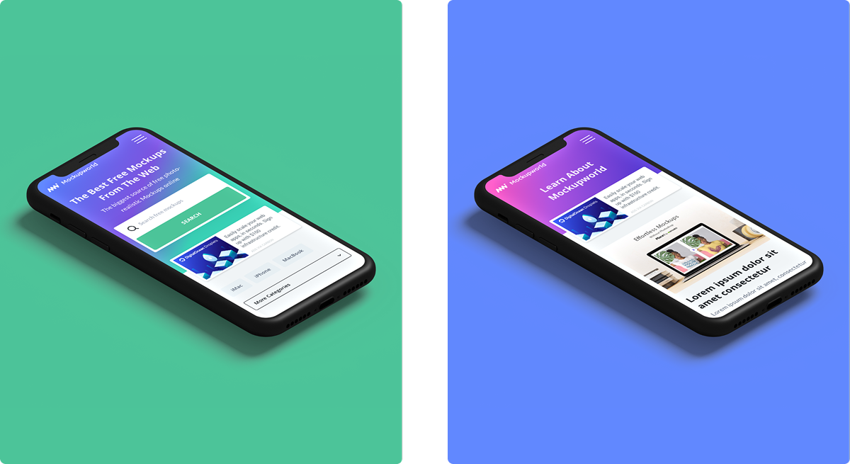 mockupworld webdesign